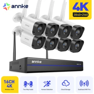 8MP Wireless Security Camera System